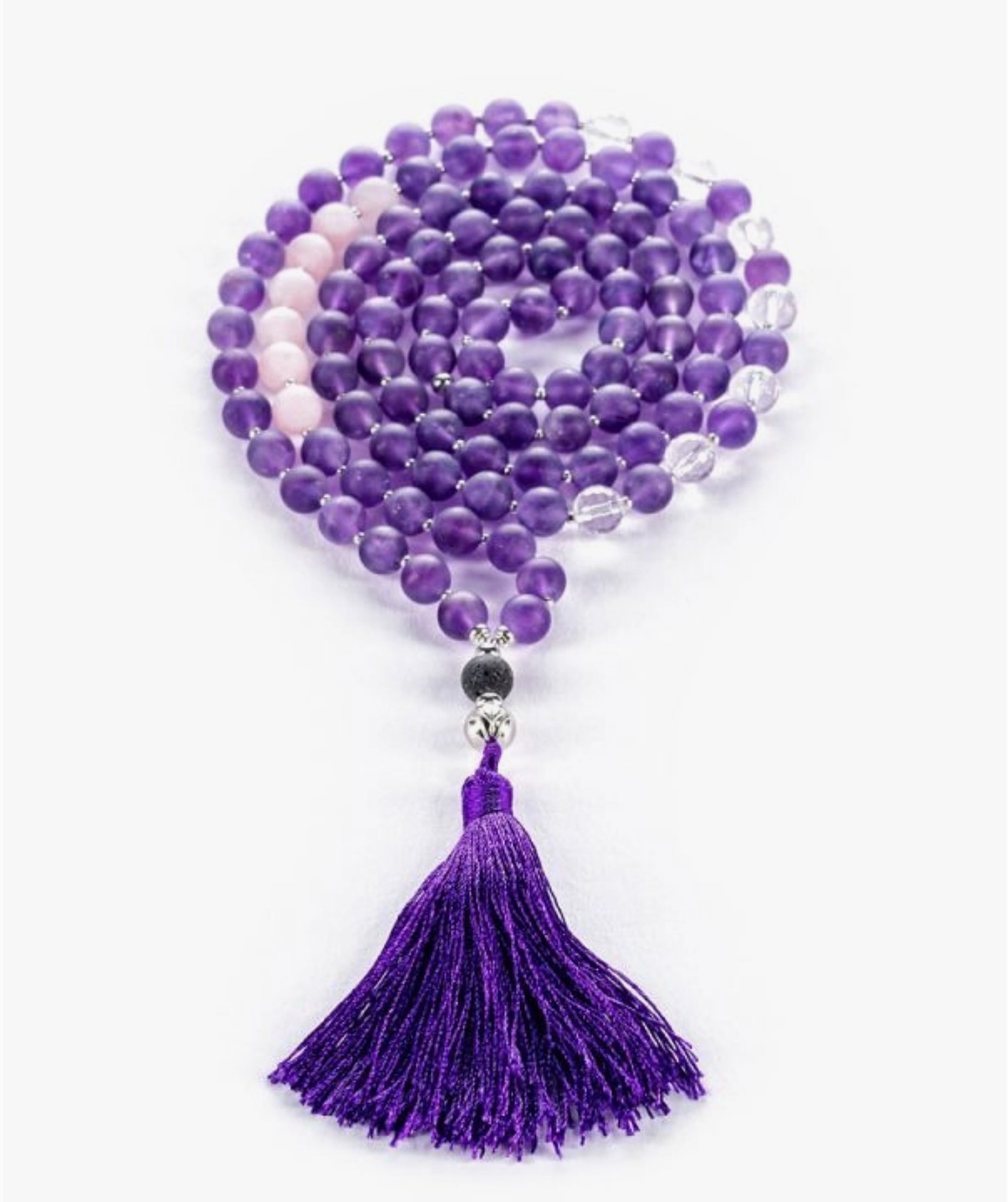 Bodhi Charms | Crystal Mala Necklace