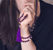 Bodhi Charms | Crystal Mala Necklace