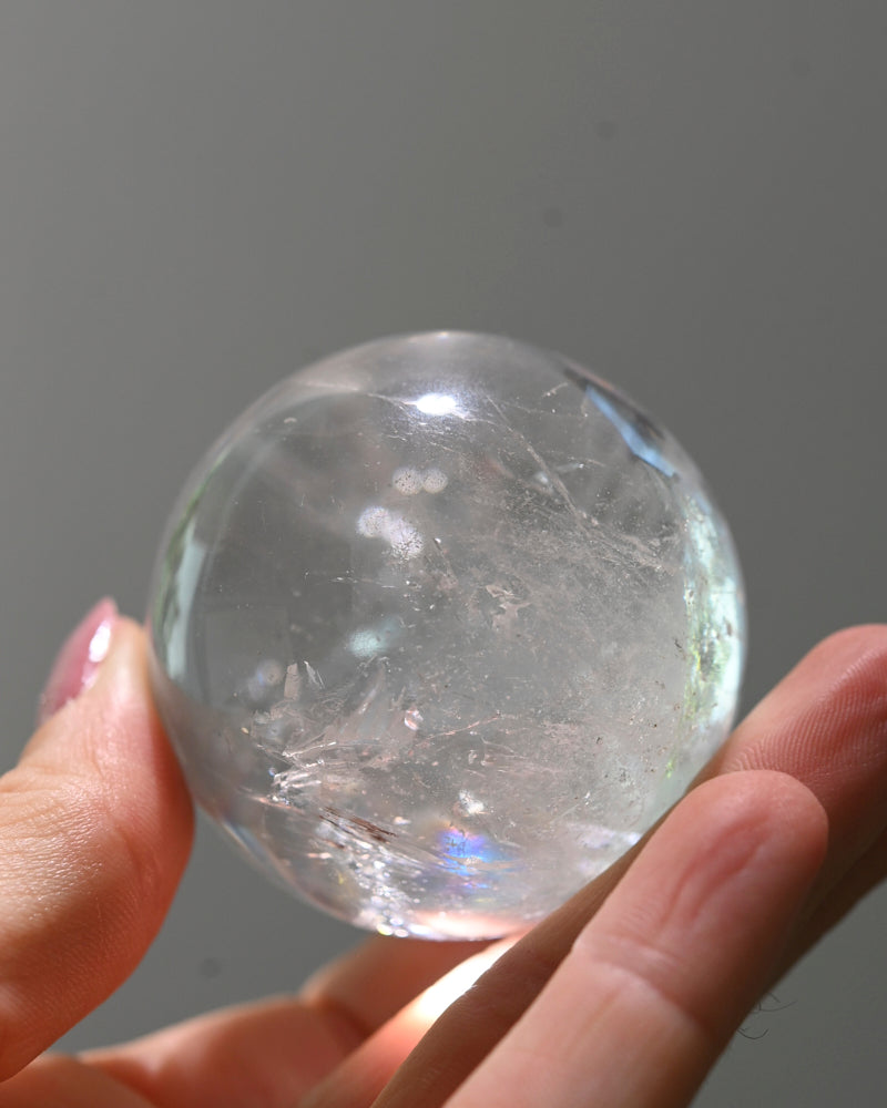 AA Clear Quartz Sphere