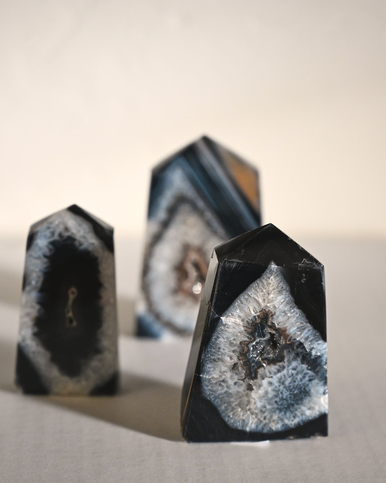 Druzy Agate Tower