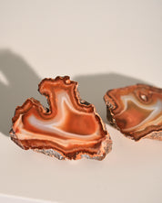 Malawi Agate Geode Pair