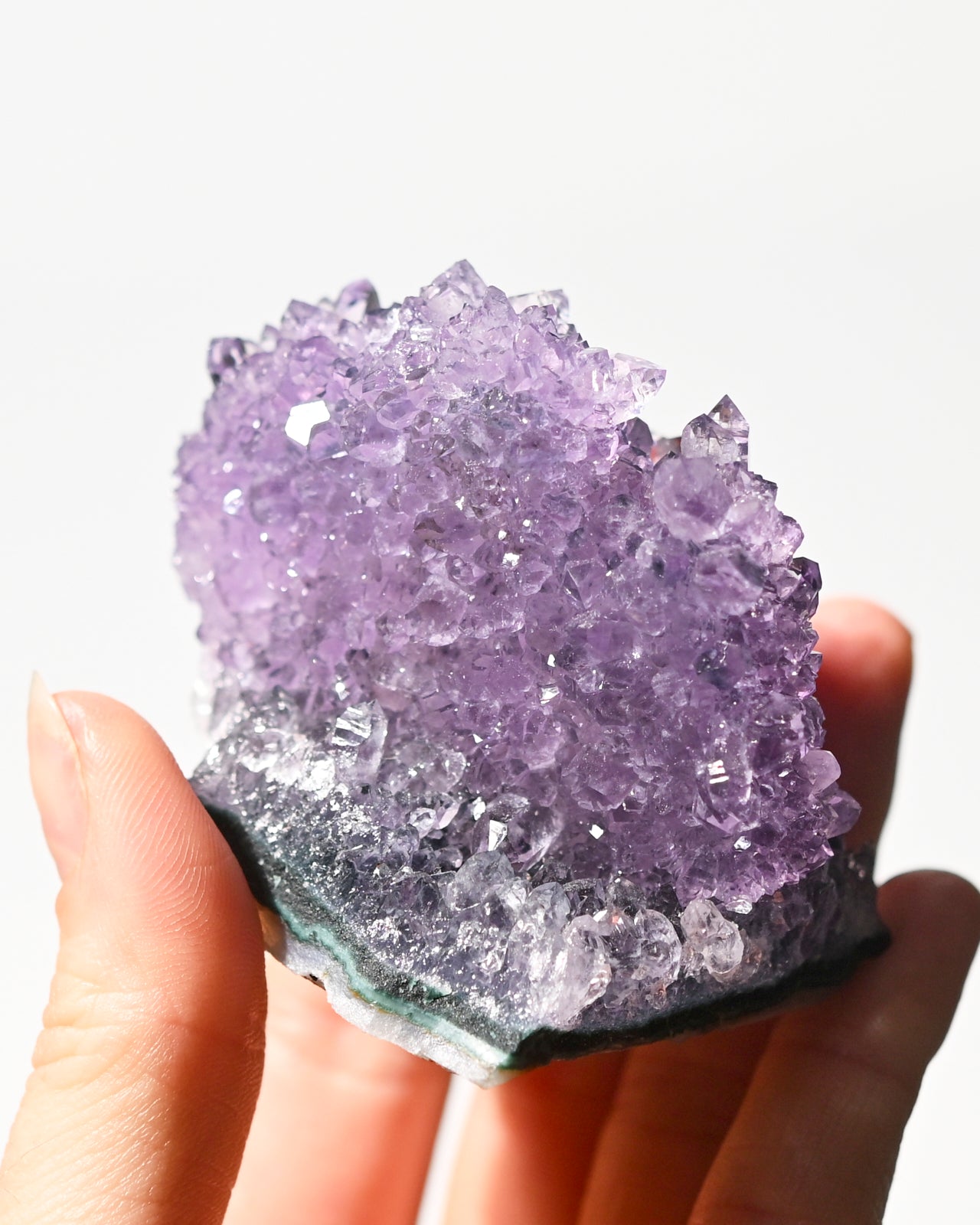 Amethyst Flower Cluster 3 inch