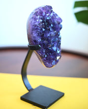 Amethyst Crystal Geode on Stand 3.9lbs