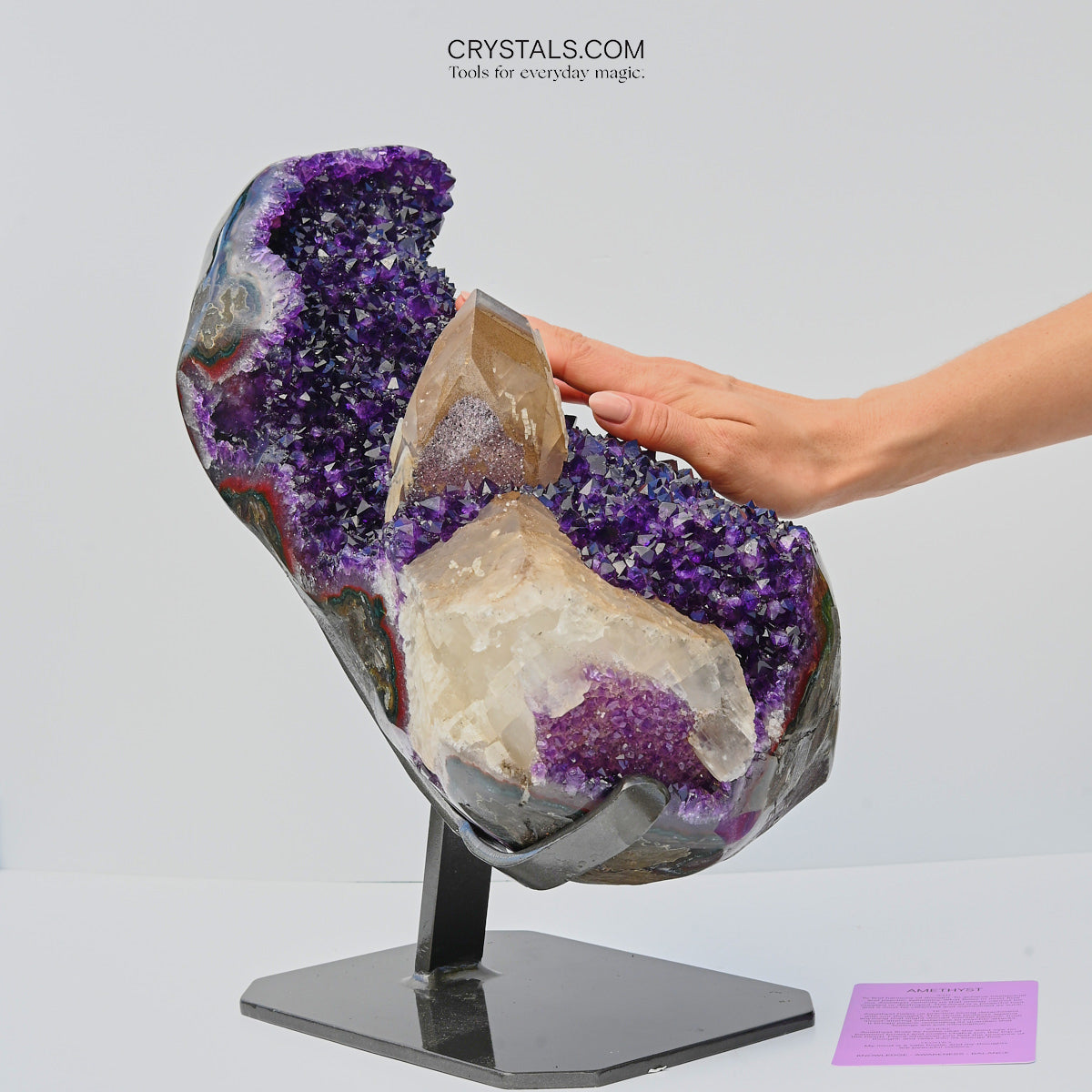 big amethyst geode