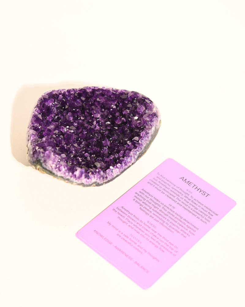 Amethyst Geode 4 inch