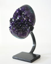 Amethyst Crystal Geode on Stand 1.6lbs