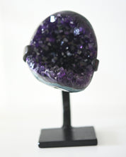 Amethyst Crystal Geode on Stand 1.6lbs