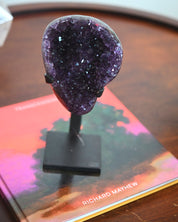 Amethyst Crystal Geode on Stand 2.8lbs