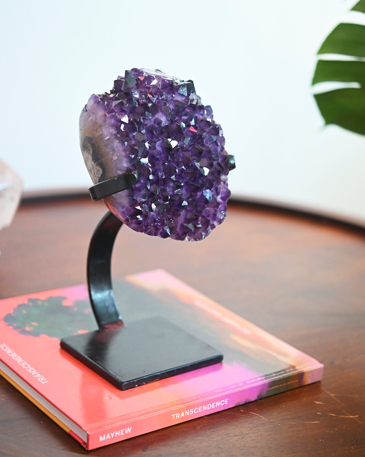 Amethyst Crystal Geode on Stand 6.6lbs