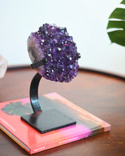 Amethyst Crystal Geode on Stand 6.6lbs