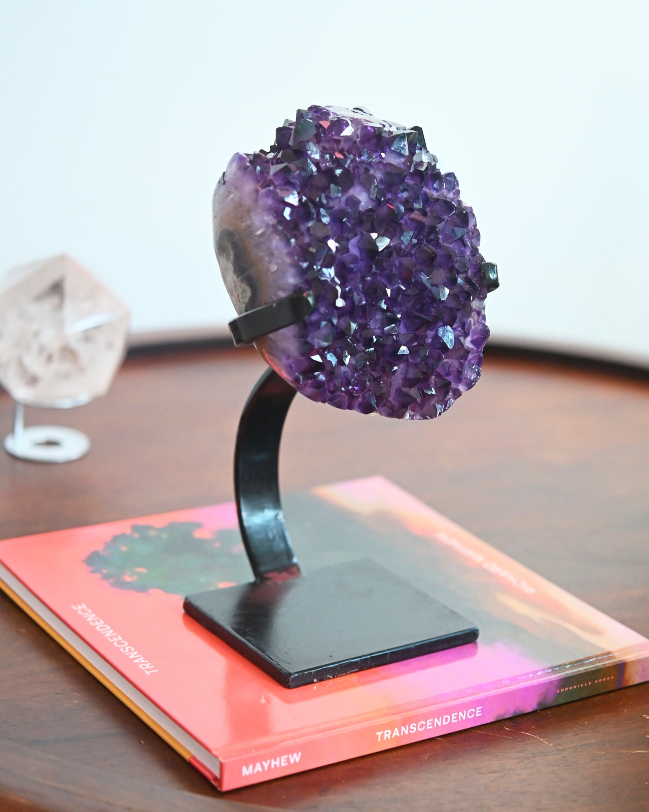 Amethyst Crystal Geode on Stand 6.6lbs