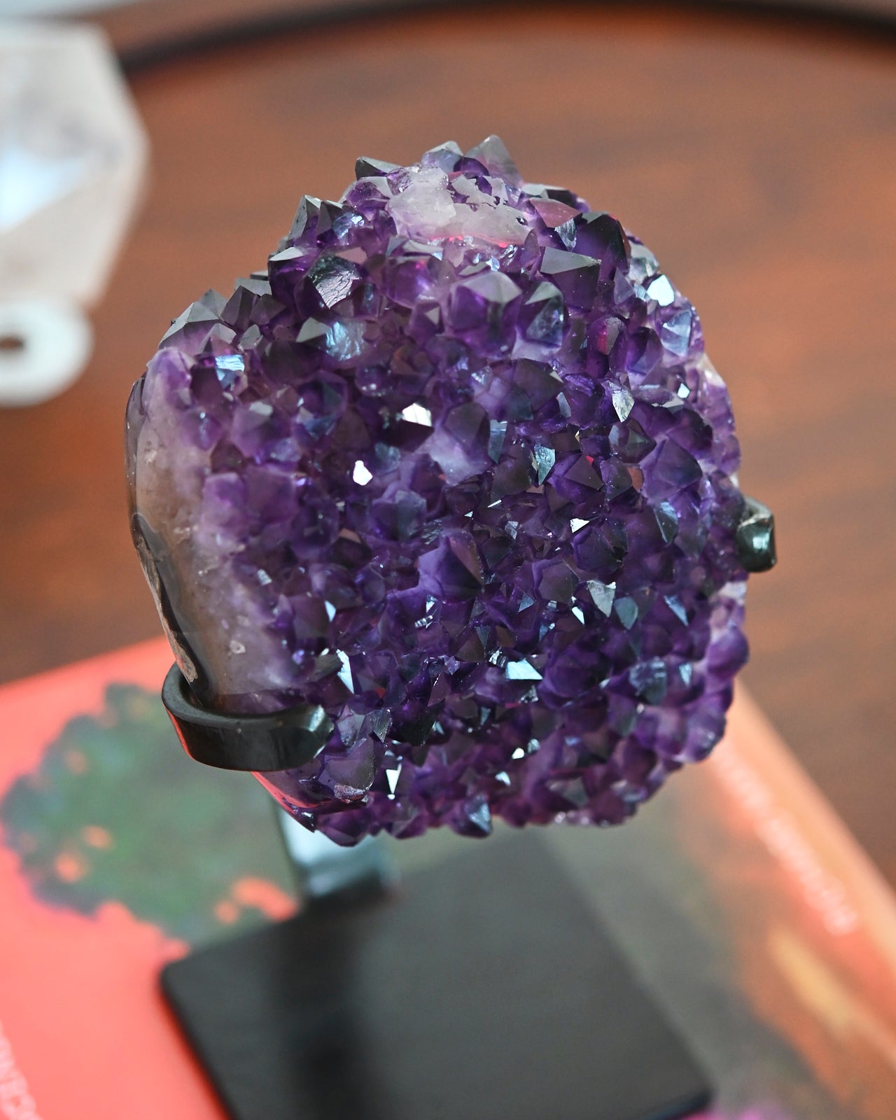 Amethyst Crystal Geode on Stand 6.6lbs