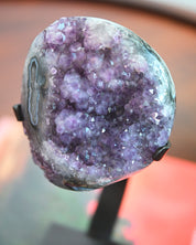 Amethyst Crystal Geode on Stand 2.6lbs