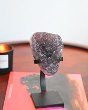 Amethyst Crystal Geode on Stand 3.1lbs