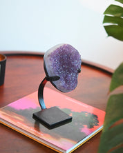 Amethyst Crystal Geode on Stand 3.3lbs