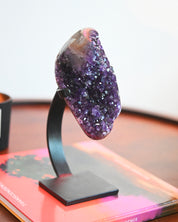 Amethyst Crystal Geode on Stand 3.7lbs