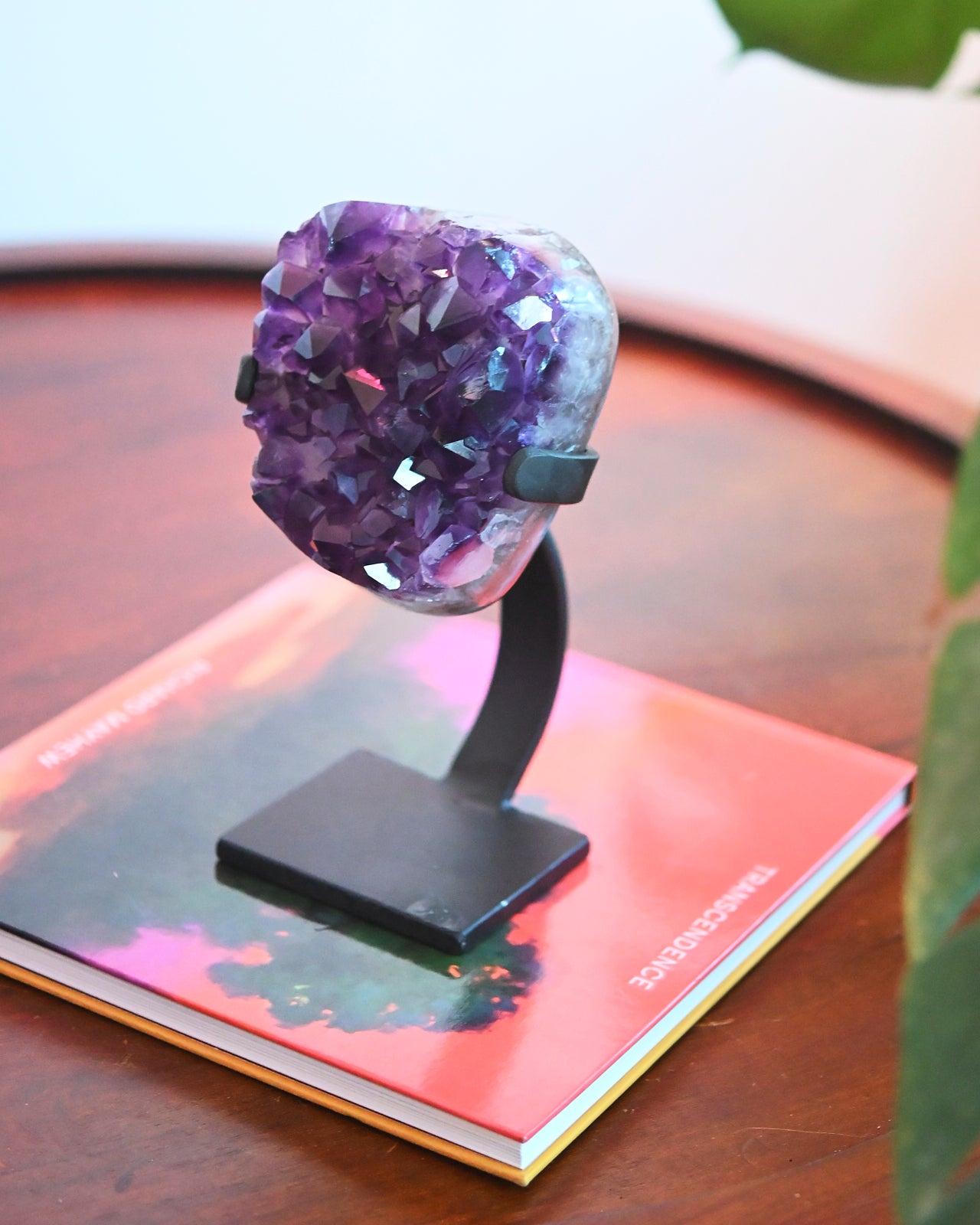 Amethyst Crystal Geode on Stand 4.4lbs