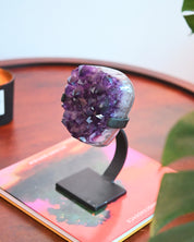 Amethyst Crystal Geode on Stand 4.4lbs