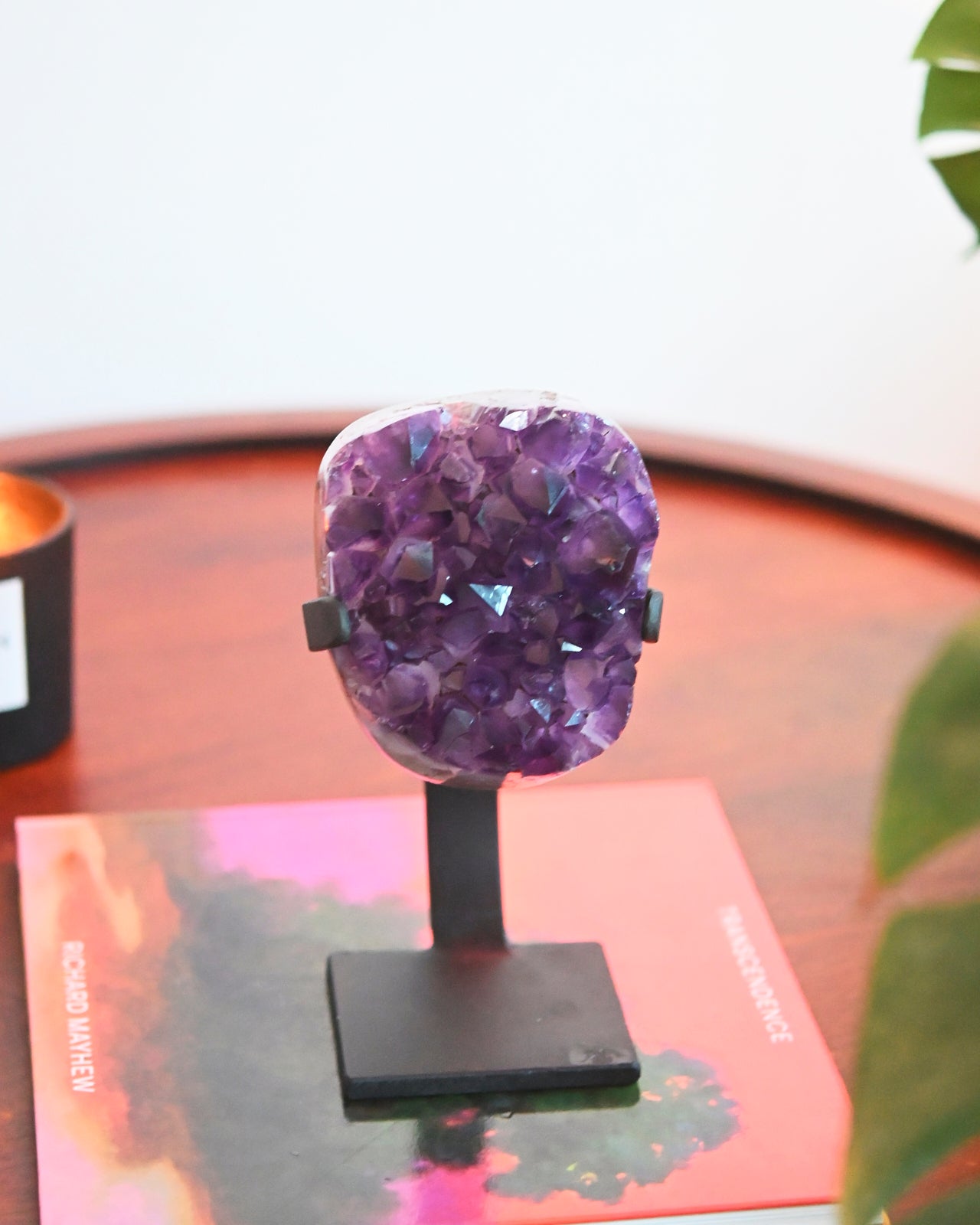 Amethyst Crystal Geode on Stand 4.4lbs