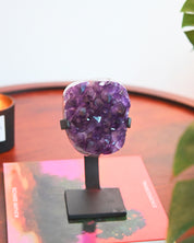 Amethyst Crystal Geode on Stand 4.4lbs