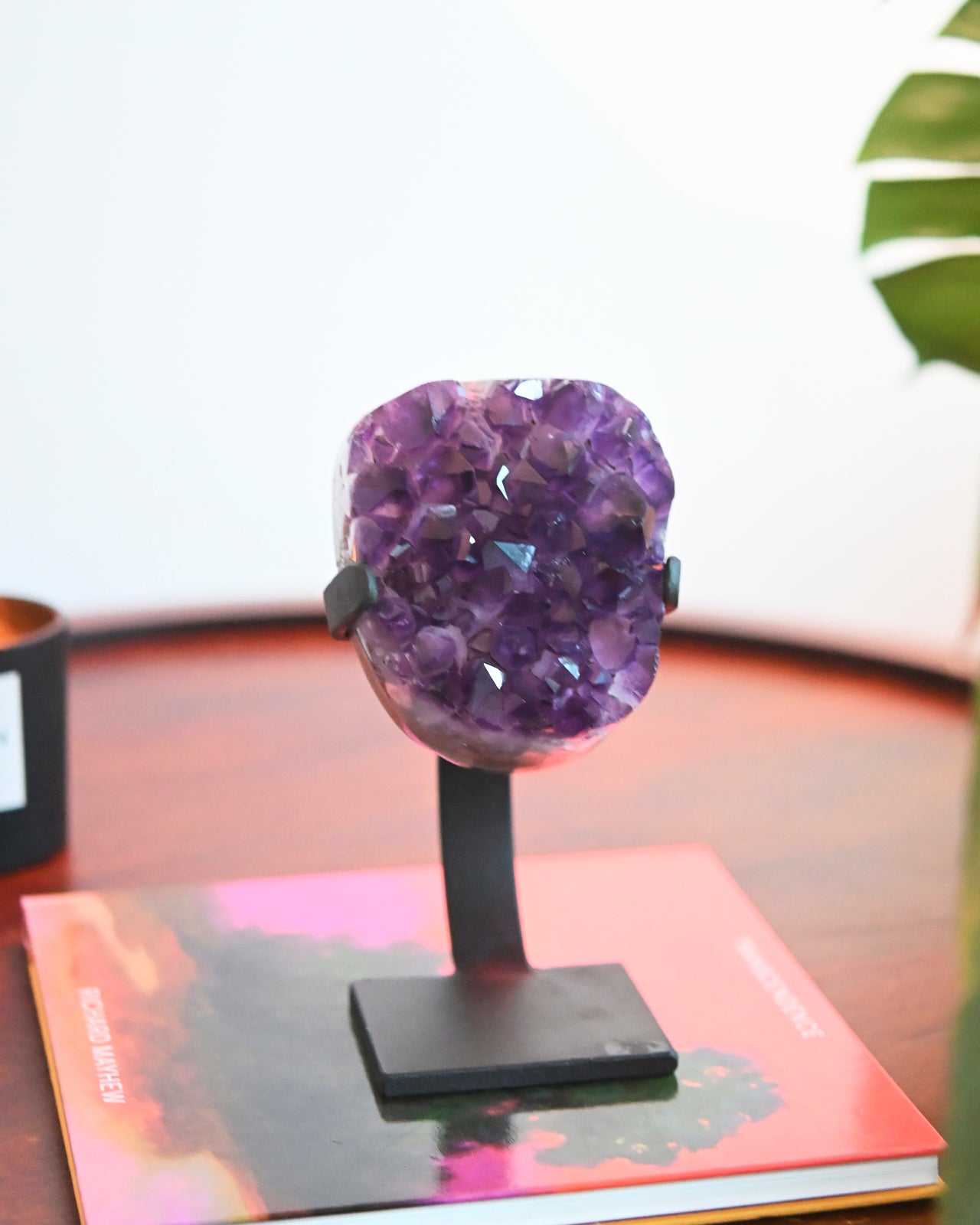 Amethyst Crystal Geode on Stand 4.4lbs