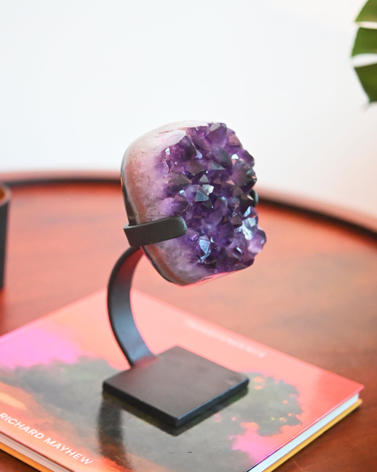 Amethyst Crystal Geode on Stand 4.4lbs