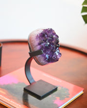 Amethyst Crystal Geode on Stand 4.4lbs