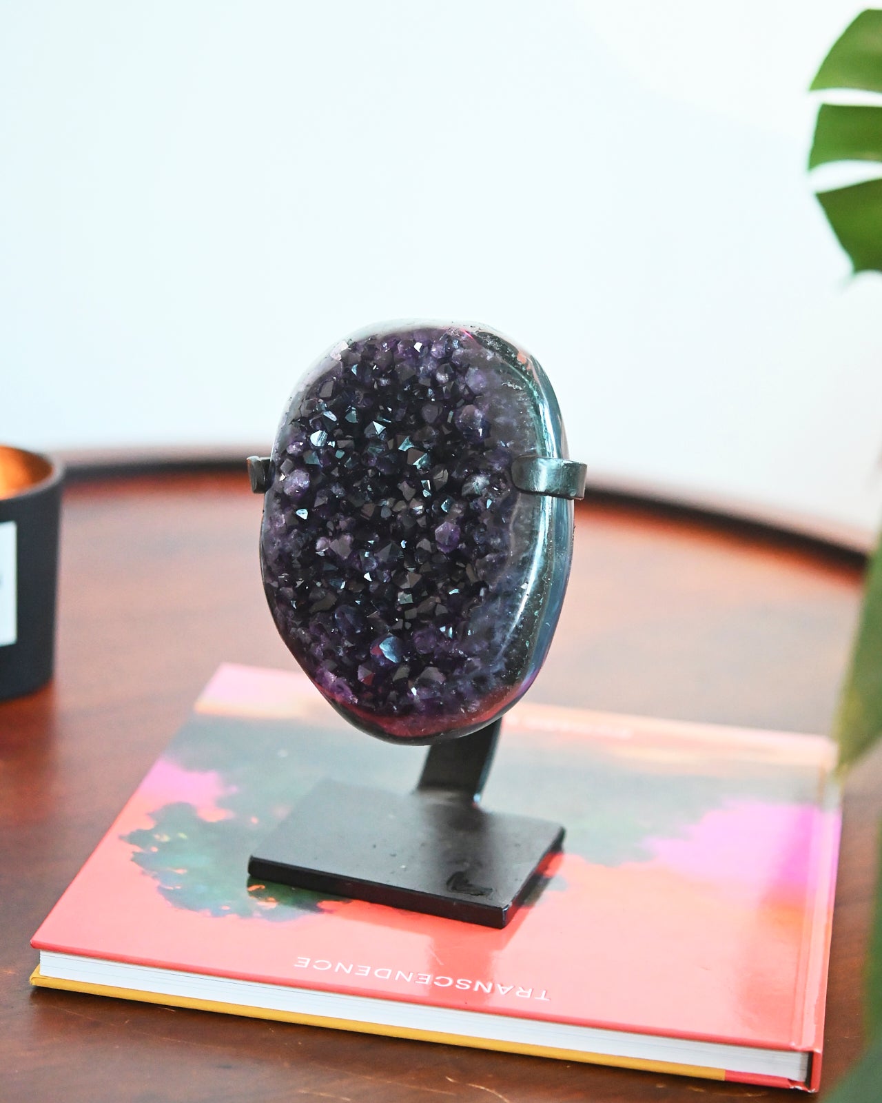 Amethyst Crystal Geode on Stand 4.6lbs