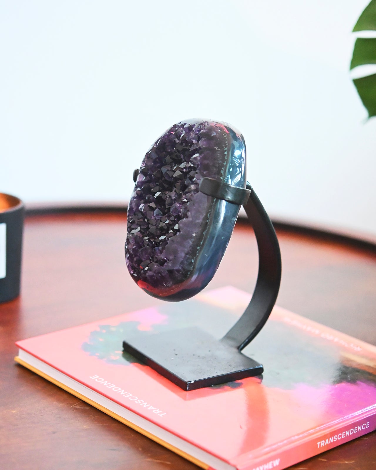 Amethyst Crystal Geode on Stand 4.6lbs