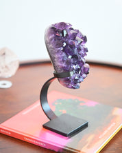 Amethyst Crystal Geode on Stand 4.7lbs