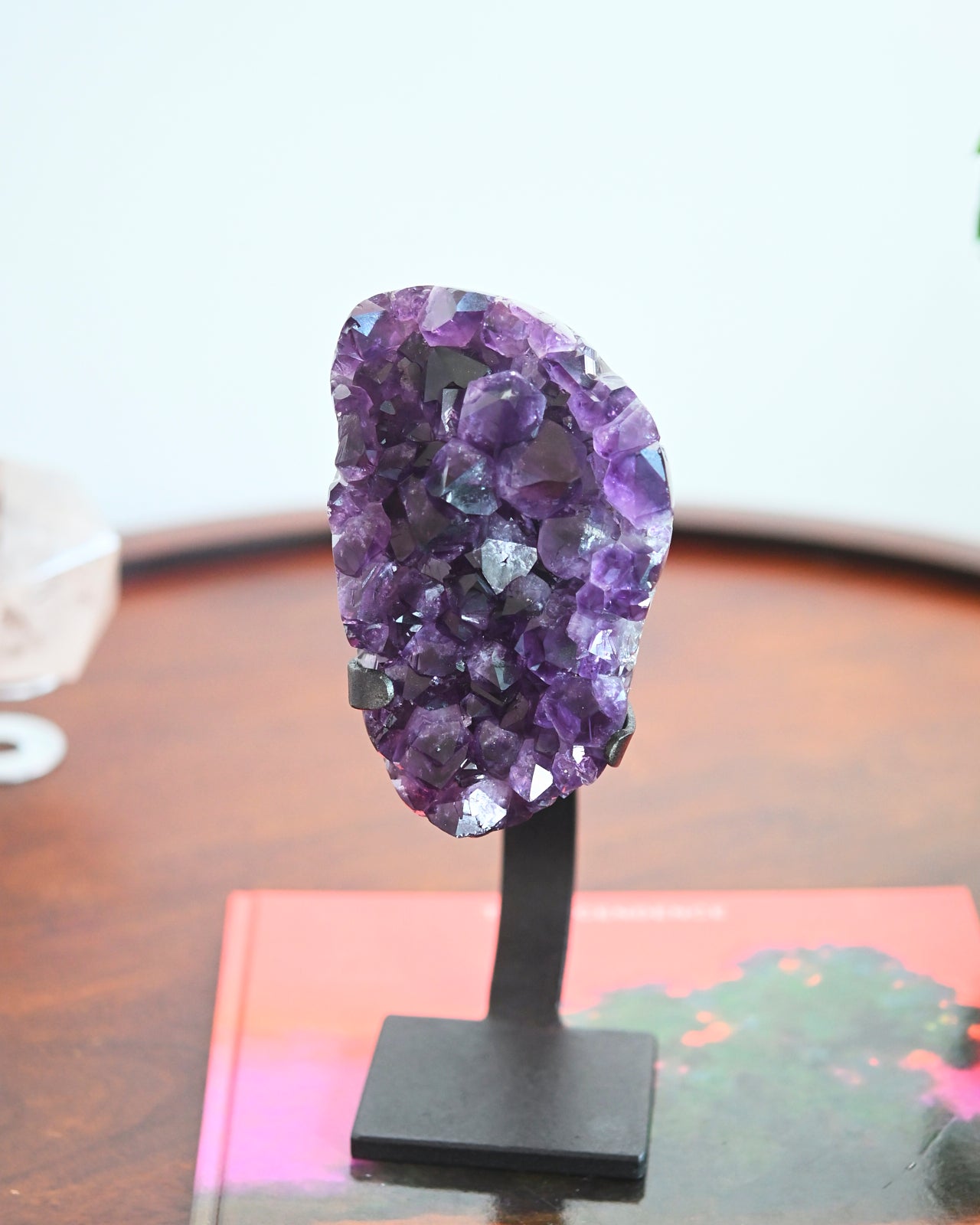 Amethyst Crystal Geode on Stand 4.7lbs