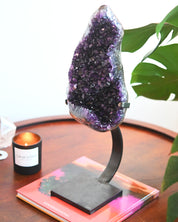 XL Amethyst Geode on Stand 13.6lbs