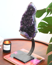 XL Amethyst Geode on Stand 13.6lbs