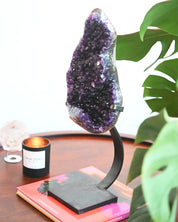 XL Amethyst Geode on Stand 13.6lbs