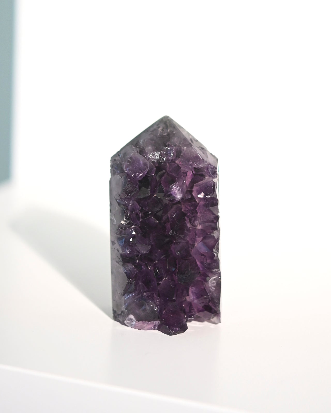 Amethyst Druzy Tower 3 inch