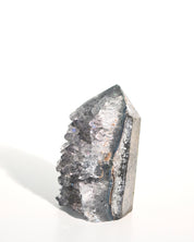 Gray Amethyst Druzy Tower 3in