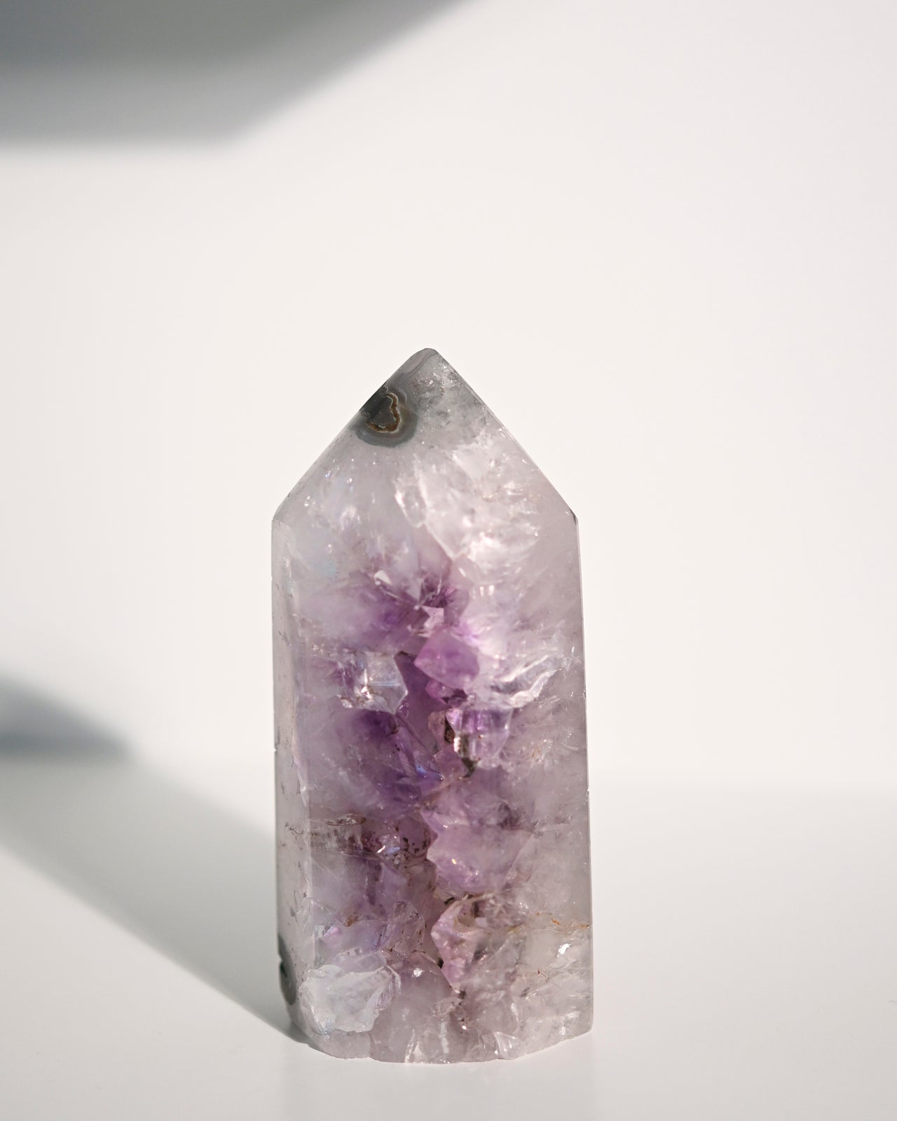 Amethyst Druzy Tower 4.5in