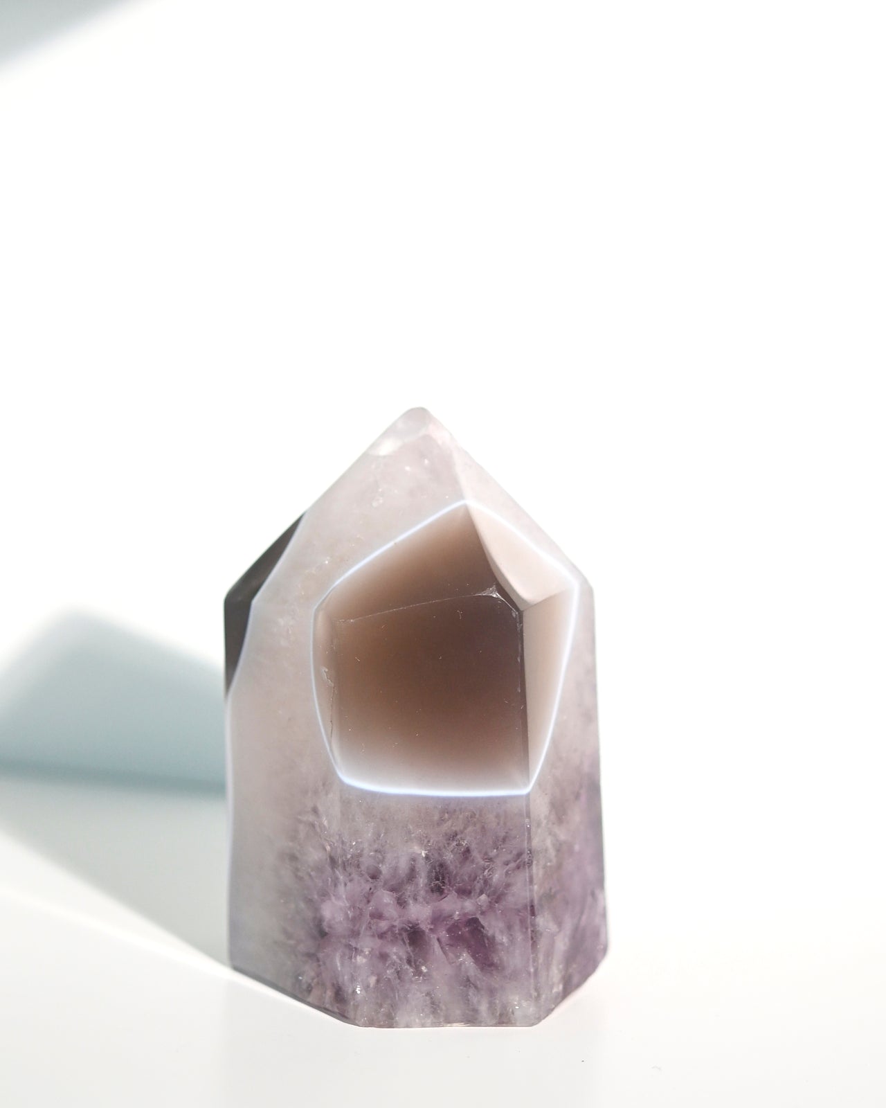 Amethyst Druzy Tower 3in