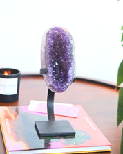 Amethyst Geode on Stand 3.7lbs