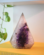 XXL Amethyst Druzy Pyramid 4lbs