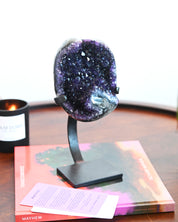 XL Amethyst Geode on Stand 4.4lbs