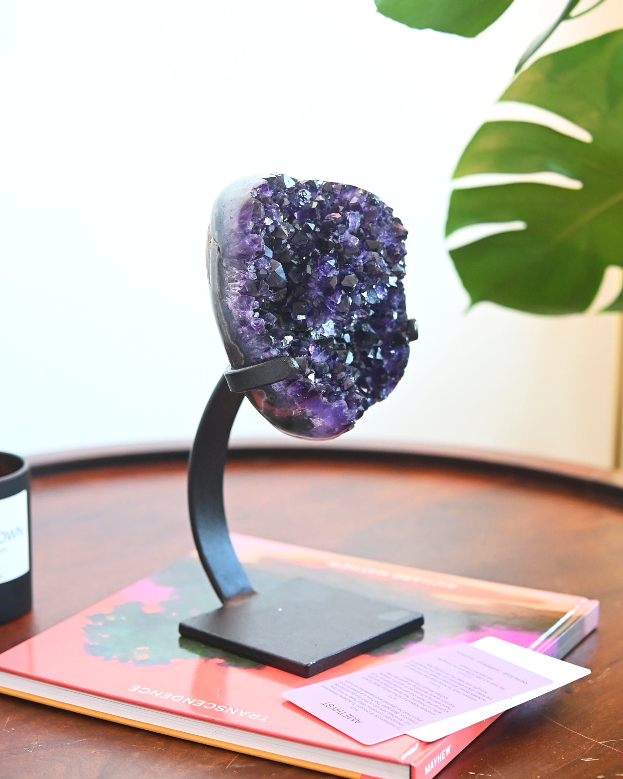 Amethyst Geode on Stand 6lbs