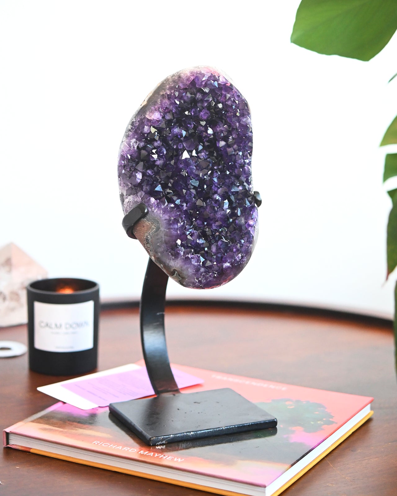 LG Amethyst Geode on Stand 7.2lbs