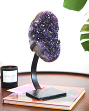 LG Amethyst Geode on Stand 7.2lbs