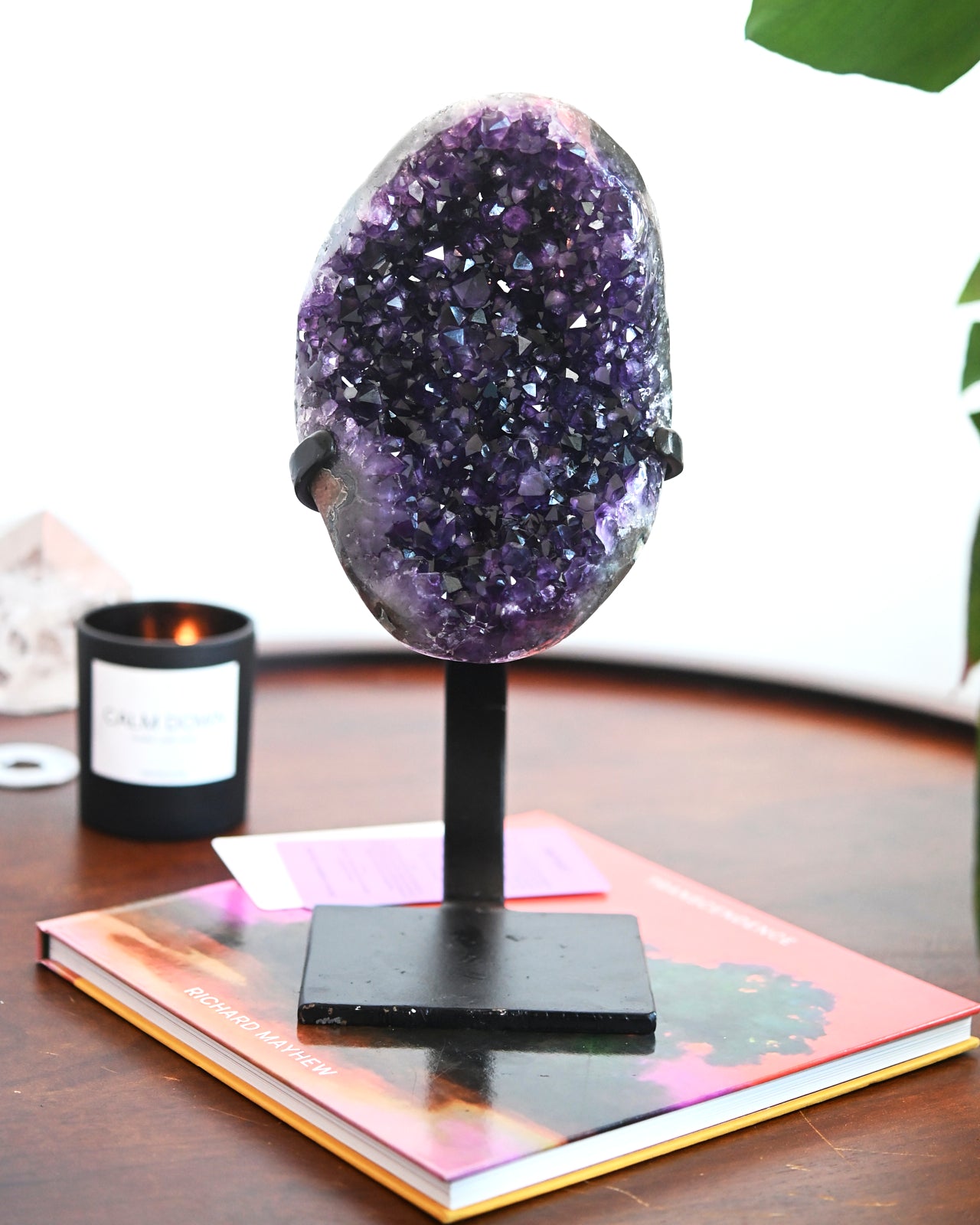 LG Amethyst Geode on Stand 7.2lbs