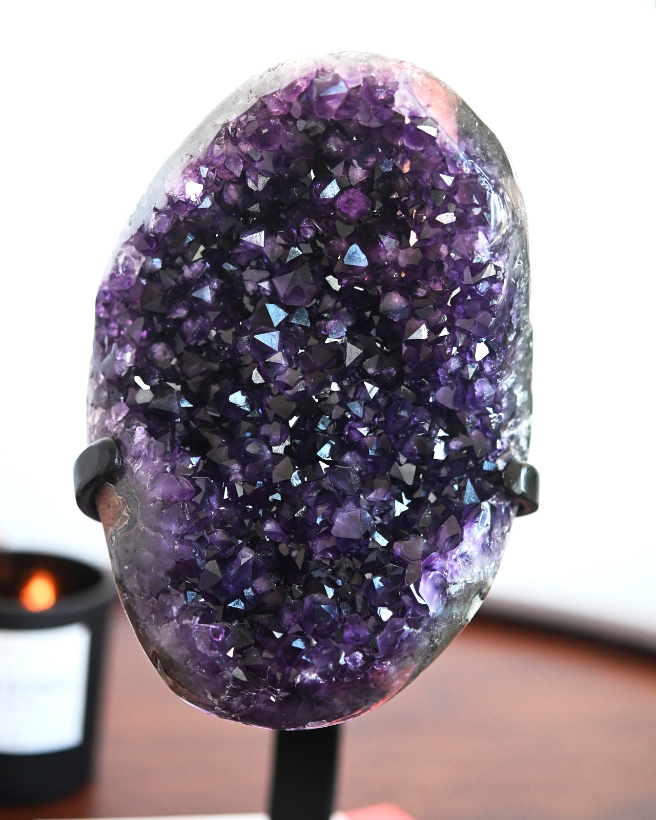 LG Amethyst Geode on Stand 7.2lbs