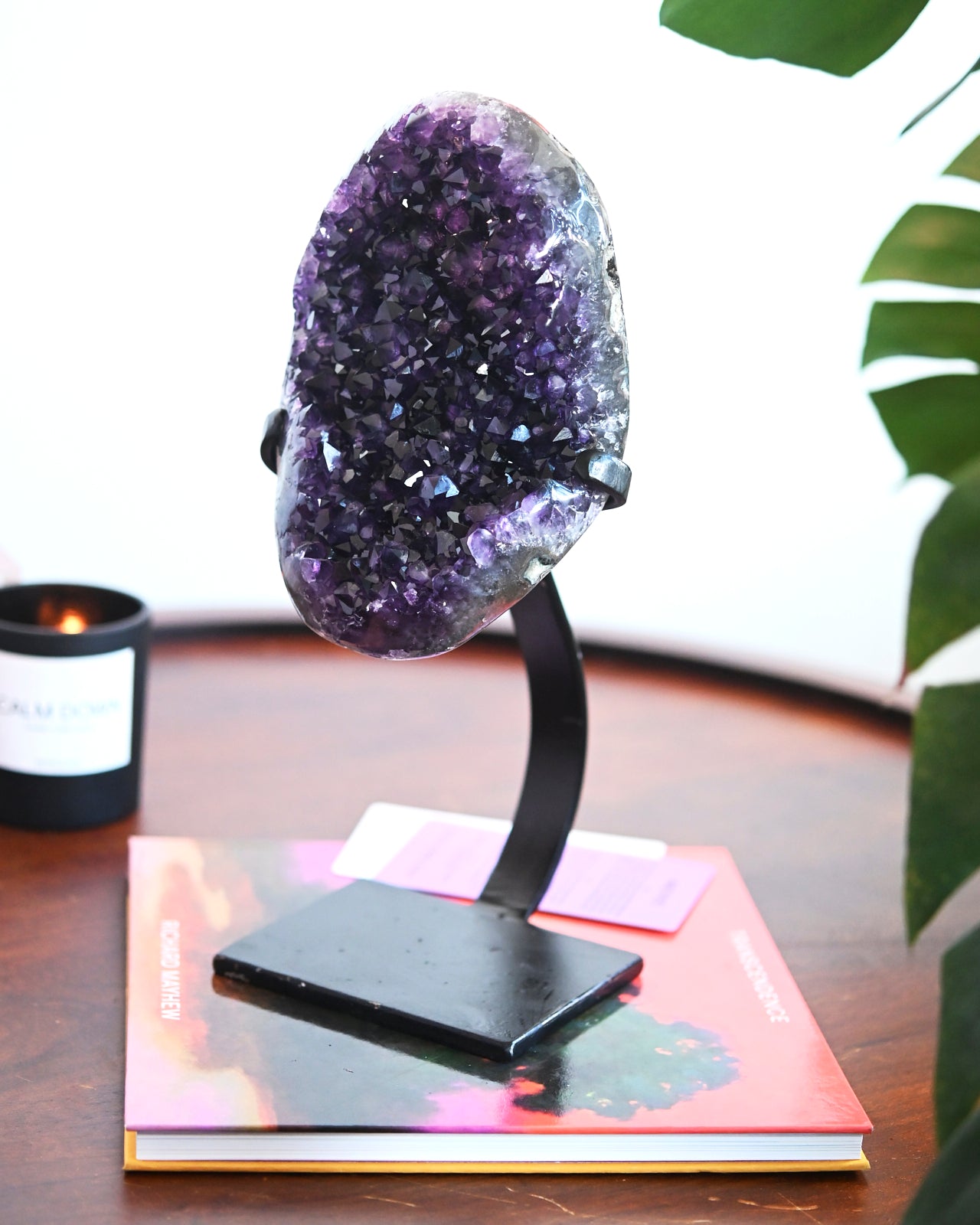 LG Amethyst Geode on Stand 7.2lbs