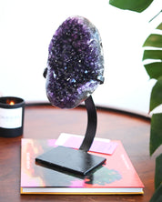 LG Amethyst Geode on Stand 7.2lbs