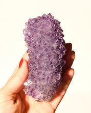 Amethyst Flower Cluster 4 inch