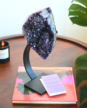 XL Amethyst Geode on Stand 9.7lbs